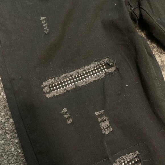 Amiri Rhinestone MX1 Jeans Men’s Size 34, 36 - Picture 3 of 5